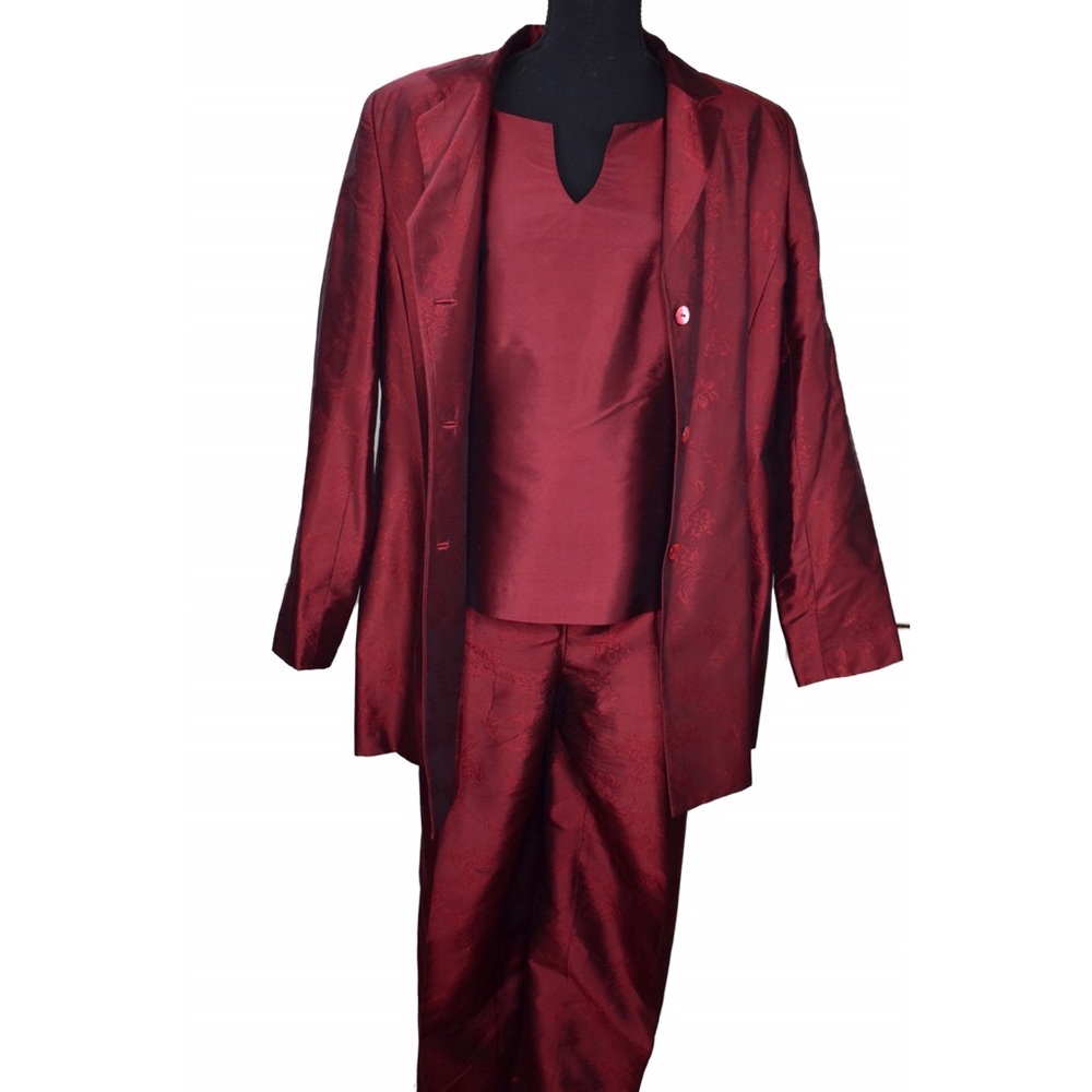 Kate Hill Red Shell Top - Size 16 - Picture 4 of 4